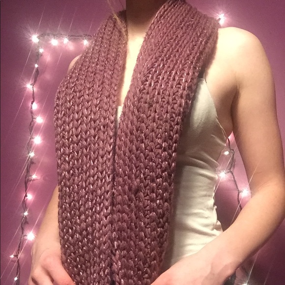 Knit Infinity Scarf - Picture 2 of 4